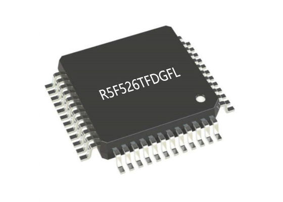 32-비트 MCU R5F526TFDGFL RXv3 RX26T 마이크로컨트롤러 IC 512KB 플래시 48-lfqfp