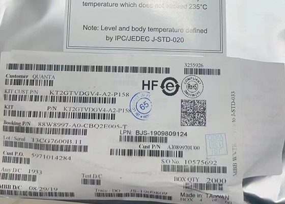 88W8997-A0-CBQ2E005-T BT 5.1 SoC IC A/V 스트리밍 및 디지털 TV 애플리케이션