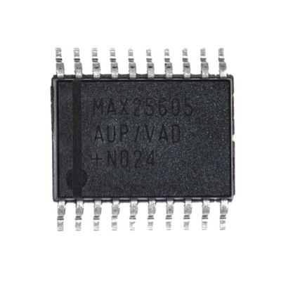 통합 회로 칩 MAX25605AUP/V 고 밝기 LED 매트릭스 관리자