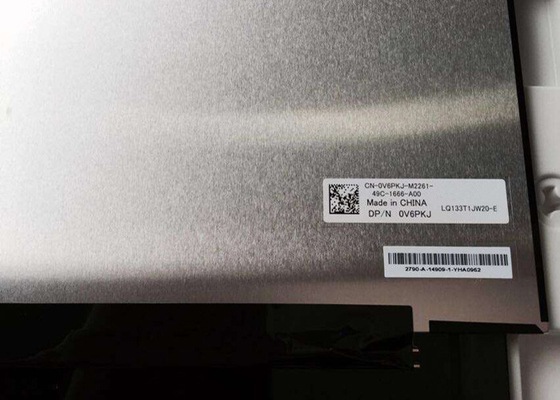 WLED 백라이트와 함께 통합 회로 칩 LQ133T1JW20 13.3 인치 LCD 모듈
