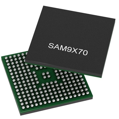 마이크로 컨트롤러 MCU SAM9X72T-I/4PB 최대 800MHz 32비트 마이크로 프로세서 IC BGA240