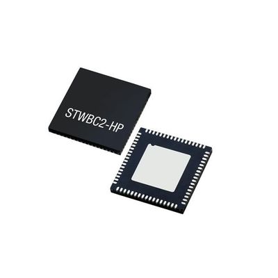 통합 회로 칩 STWBC2-HP 4.1V ~ 24V 무선 전원 송신기 QFN68