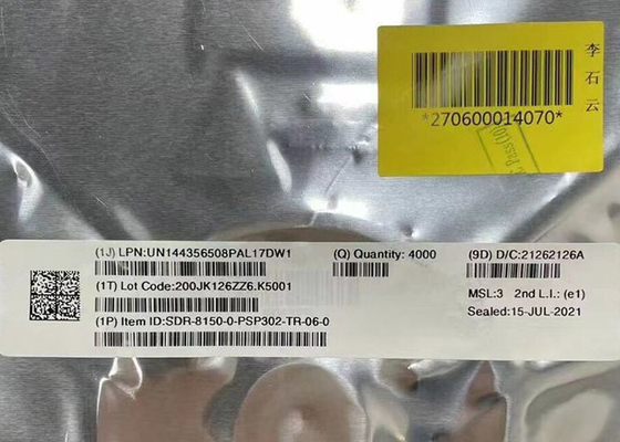 통합 회로 칩 SDR-8150-0-PSP302-TR-06-0 RF 송신 IC BGA