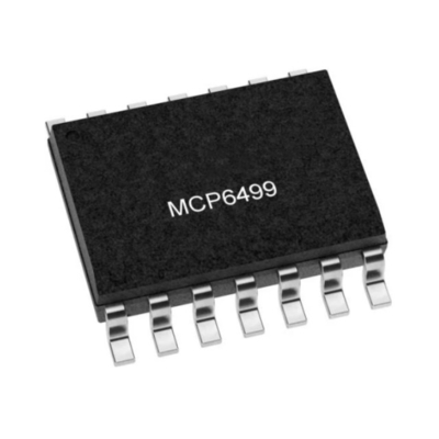 통합 회로 칩 MCP6499T-E/SL 4 회로 일반 용도 증폭기 14-SOIC