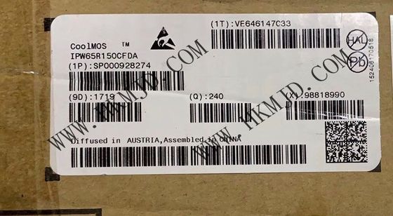 통합 회로 칩 IPW65R150CFDA 구멍 650V 전력 MOSFET 트랜지스터를 통해