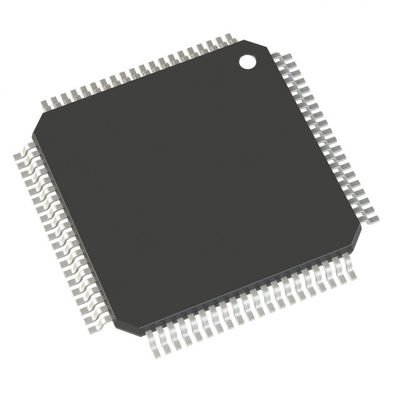 마이크로 컨트롤러 MCU PIC24FJ512GL408T-I/PT 최대 17 ADC 채널 16 비트 MCU TQFP80