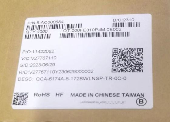 BT IC QCA6174A-5 고성능 듀얼밴드 802.11ac 블루투스 5.0 싱글 칩