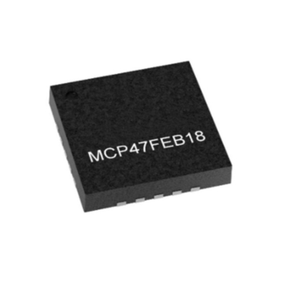 통합 회로 칩 MCP47FEB18-E/MQ 8 채널 10 비트 디지털로 아날로그 변환기