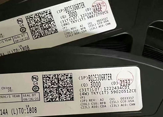 통합 회로 칩 BQ25306RTER 독립 스위치 모드 배터리 충전기 WQFN-16