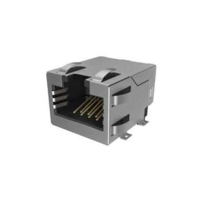 RJE3B1881402N 커넥터 8P8C CAT6 단일 포트 모듈식 잭 커넥터 8 위치