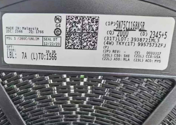 SN75C1168NSR 융합 회로 칩 SSOP-16 듀얼 디퍼런셜 드라이버 및 수신기