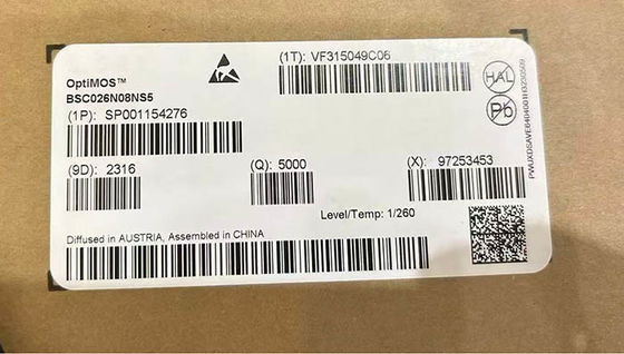 BSC026N08NS5 통합 회로 칩 80V OptiMOSTM 5 전력 MOSFET 트랜지스터