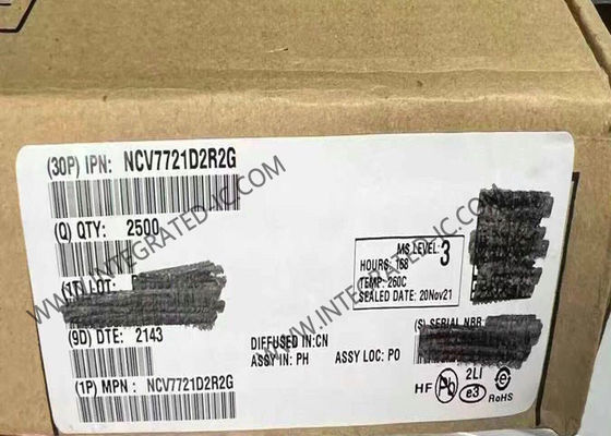 통합 회로 칩 NCV7721D2R2G 2 출력 반 브릿지 게이트 드라이버 SOIC14