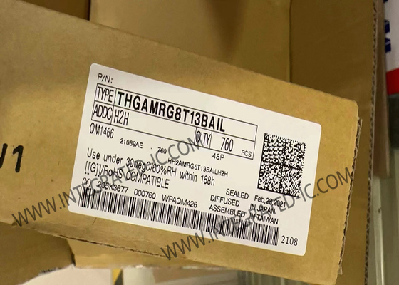 THGAMRG8T13BAIL 메모리 IC 칩 256Gbit NAND 메모리 IC FBGA-153 eMMC 플래시 드라이브