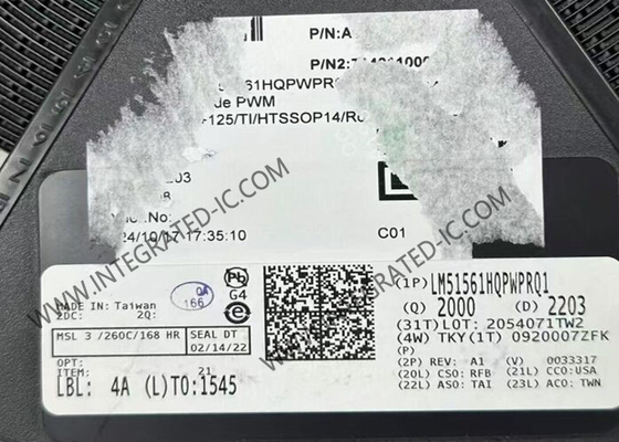 LM51561HQPWPRQ1 융합 회로 칩 비동기 부스트 컨트롤러 HTSSOP-14