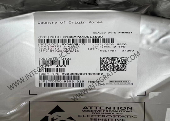 MC33MR2001R2VKR2 무선 통신 모듈 76GHz -77GHz RF 수신기 프론트 엔드