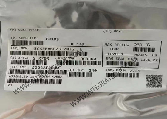 5CSEBA6U23I7NTS 필드 프로그래밍 가능한 게이트 어레이 925MHz 사이클론® V SE SoC FPGA UBGA-672