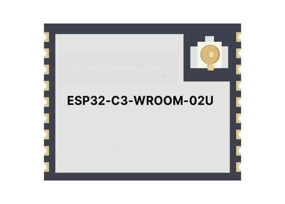 ESP32-C3-WROOM-02U-N8 무선 통신 모듈 Wi-Fi 및 BT LE 모듈 멀티 프로토콜 모듈