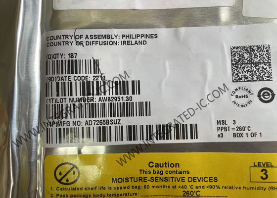 AD7265BSUZ 통합 회로 칩 12비트 ADC 변환기 TQFP-32 3채널 SAR ADC