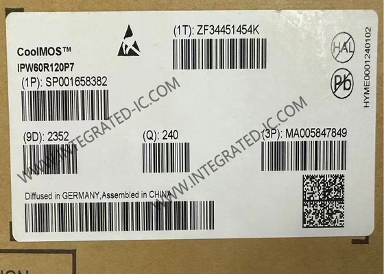 IPW60R120P7 통합 회로 칩 600V N 채널 전력 MOSFET 트랜지스터 TO-247-3