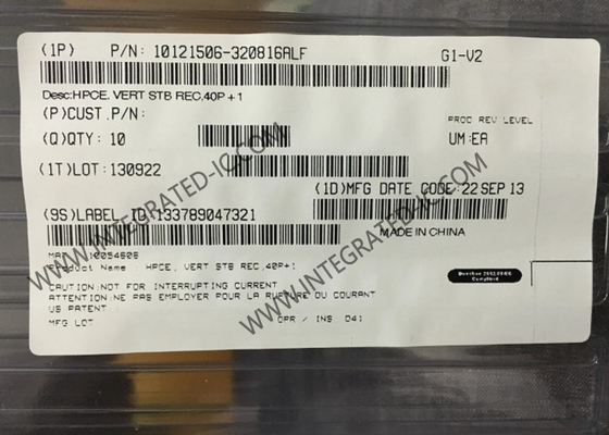 10121506-320816ALF 커넥터 9A HPCE 카드 엣지 커넥터 의료용