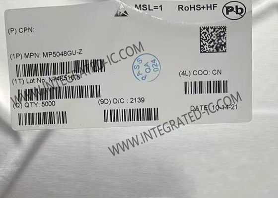 통합 회로 칩 MP5048GU 60V 15A 핫 스변 전압 조절기 IC QFN30