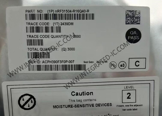 NRF31504-R16Q40 통합 회로 칩 고성능 2.4GHz RF SoC QFN40 패키지