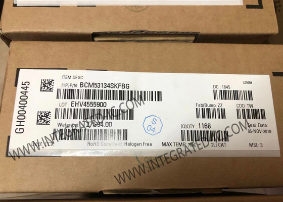BCM53134SKFBG 이더넷 IC 6포트 초저전력 기가비트 이더넷 스위치