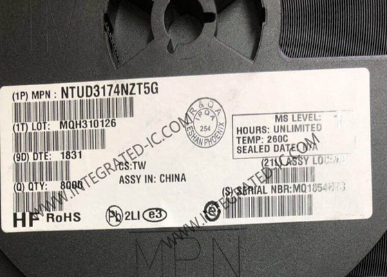 NTUD3174NZT5G 통합 회로 칩 20V 280mA 듀얼 N 채널 MOSFET 트랜지스터