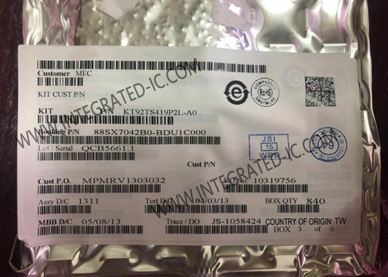 88SX7042B0-BDU1C000 메모리 IC 칩 Pcie 4 포트 Serial ATA Ii 스토리지 컨트롤러