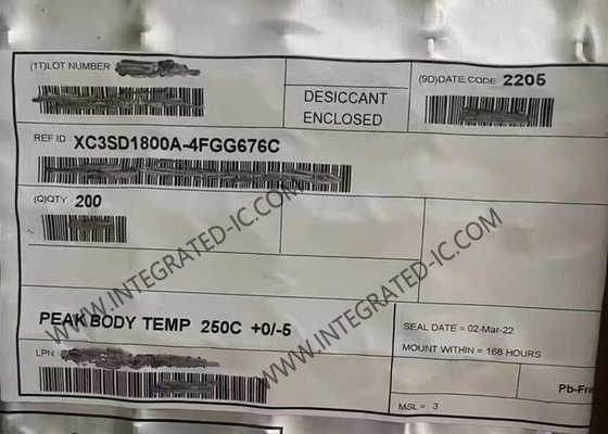 XC3SD1800A-4FGG676C 필드 프로그래밍 가능한 게이트 배열 FBGA-676 스파르탄®-3A DSP FPGA IC
