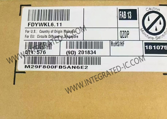 M29F800FB5AN6E2 메모리 IC 칩 8Mbit NOR 플래시 병렬 임베디드 메모리 TSOP-48