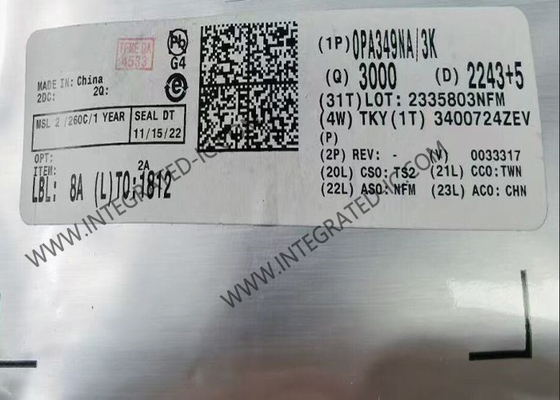 OPA349NA 통합 회로 칩 70kHz 레일-투-레일 CMOS 운영 증폭기 SOT-23-5