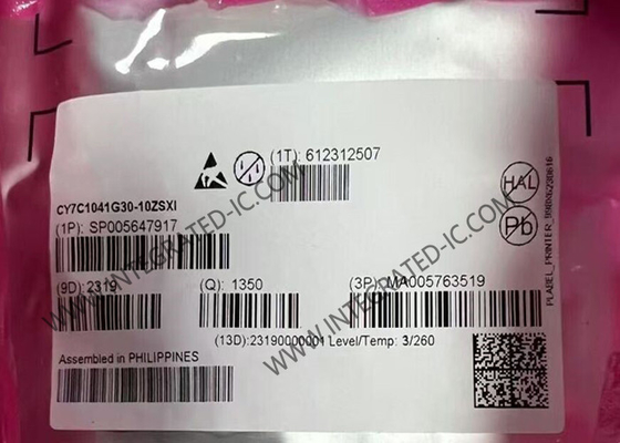 CY7C1041G30-10ZSXI 메모리 IC 칩 병렬 인터페이스를 가진 고성능 4 Mbit FAST SRAM 메모리