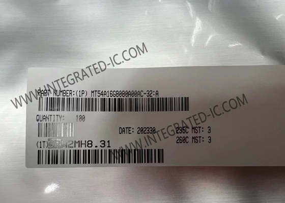 MT54A16G8080A00AC-32:A 메모리 IC 칩 128Gbit 8채널 ECC와 함께 고속 대역폭 DRAM 메모리