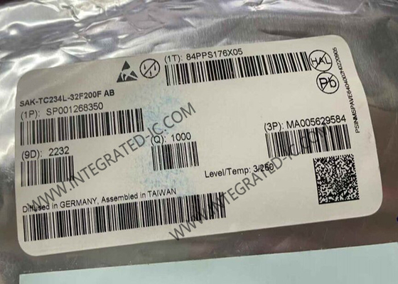SAK-TC234L-32F200F AB 마이크로컨트롤러 MCU 32비트 마이크로컨트롤러 IC TQFP-144