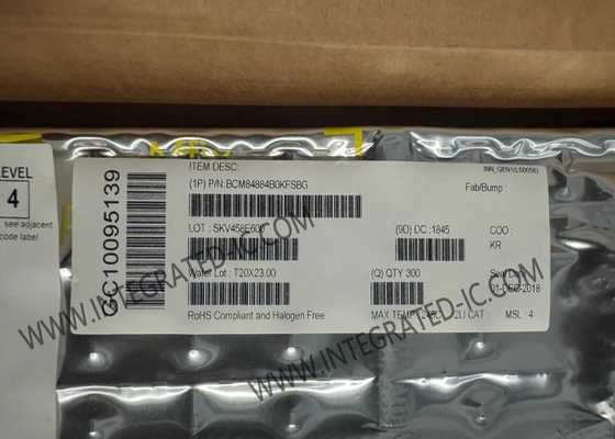BCM84884B0KFSBG 이더넷 IC 쿼드 포트 이더넷 CMOS 트랜시버 BGA 패키지
