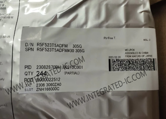 마이크로 컨트롤러 MCU R5F523T5ADFM 32비트 MCU LFQFP64 임베디드 마이크로 컨트롤러