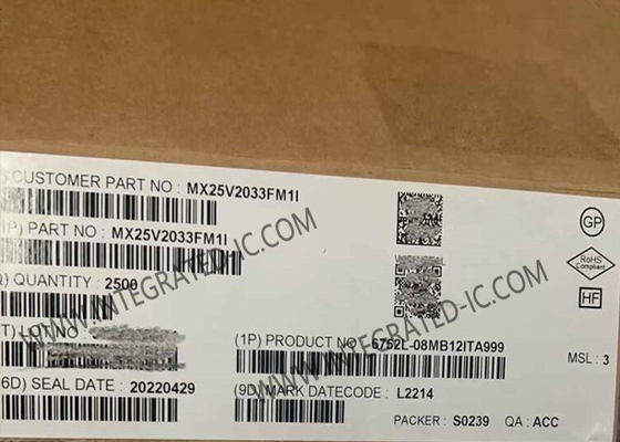 MX25V2033FM1I 메모리 IC 칩 2Mbits CMOS MXSMIO® Serial NOR 플래시 메모리 IC SOP-8