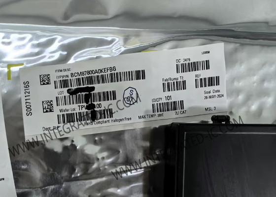 이더넷 IC BCM87800A0KEFBG 저전력 800GbE PAM-4 이더넷 PHY 트랜시버