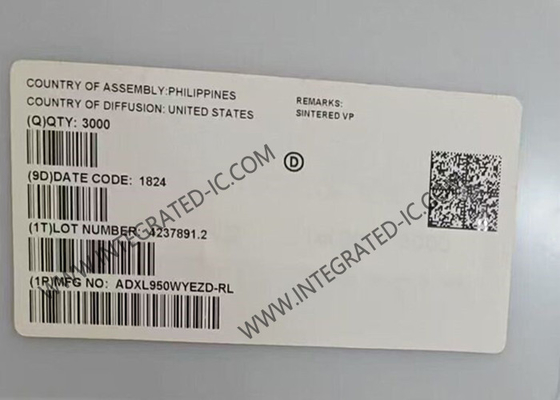 ADXL950WYEZD 센서 IC 단일 축 가속도 측정기