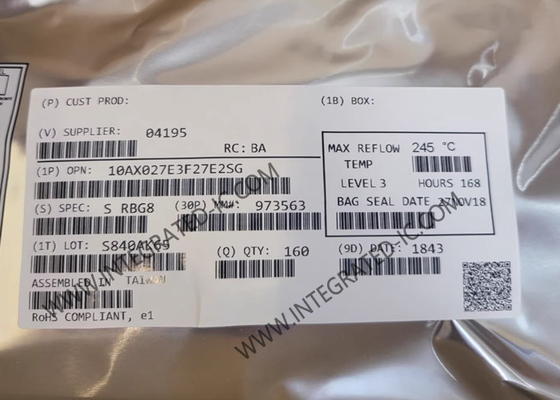 10AX027E3F27E2SG 필드 프로그래밍 가능한 게이트 어레이 고성능 아리아 10 GX FPGA IC