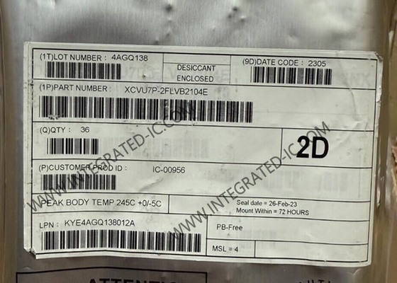 필드 프로그래밍 가능한 게이트 배열 XCVU7P-2FLVB2104E 24.1Mbit Virtex UltraScale 프로그래밍 가능한 논리 IC
