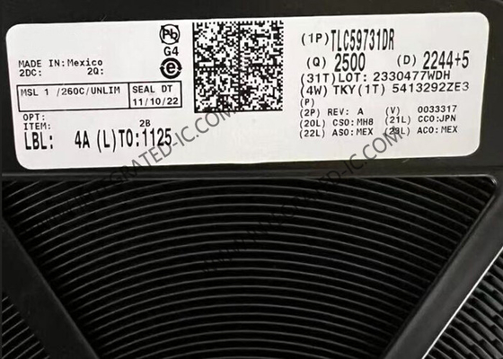 TLC59731DR 통합 회로 칩 8 비트 PWM LED 드라이버 IC SOIC-8 LED 조명 드라이버