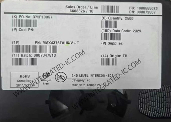 MAX4376TAUK 융합 회로 칩 1mA 단일 높은 측면 전류 감지 증폭기