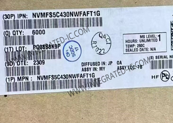 통합 회로 칩 NVMFS5C430NWFAFT1G 40V 35A MOSFET 전원 단일 N 채널 트랜지스터