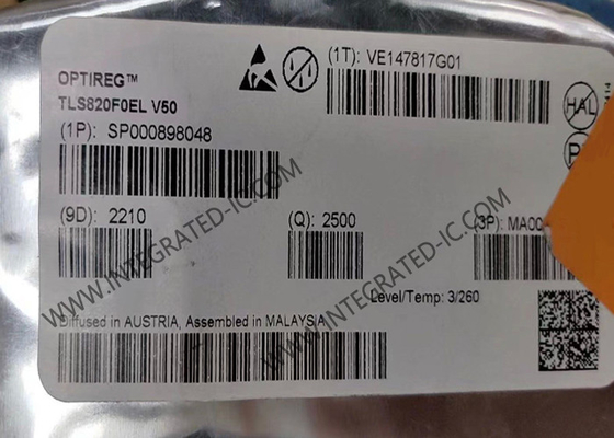 TLS820F0EL 융합 회로 칩 고성능 저출력 선형 전압 조절기 5V 공급