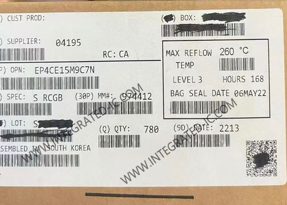 EP4CE15M9C7N 필드 프로그래밍 게이트 어레이 200MHz 사이클론 IV E FPGA IC BGA256 FPGA 칩