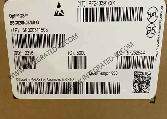 BSC020N03MSG 통합 회로 칩 30V OptiMOS N 채널 전력 MOSFET 트랜지스터