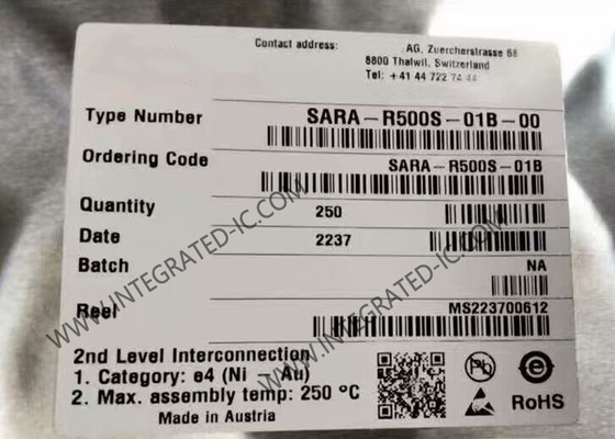 무선 통신 모듈 SARA-R500S-01B 2.1GHz 23dBm LTE-M 및 NB-IoT 모듈